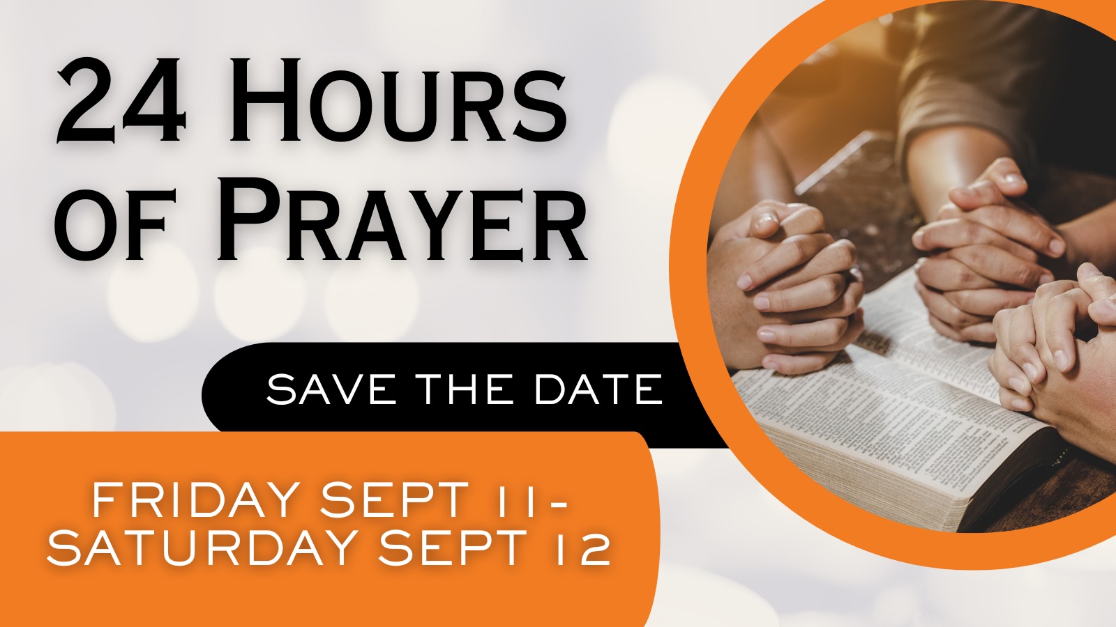 24 Hours of Prayer