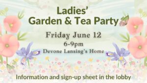 Ladies Garden & Tea Party