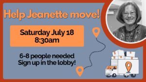 Help Jeanette Move