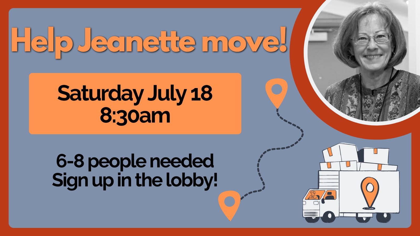 Help Jeanette Move