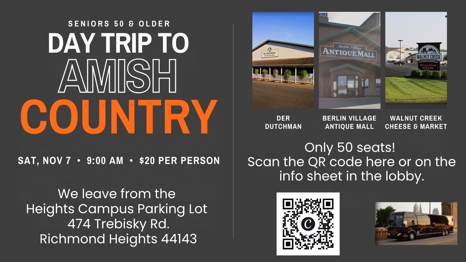 Seniors Trip to Amish Country